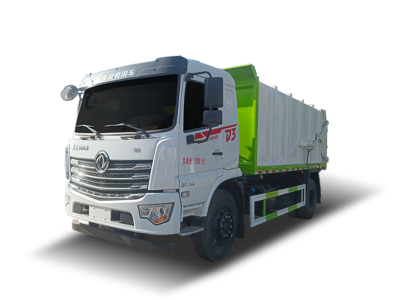 國六東風專底15方對接垃圾車