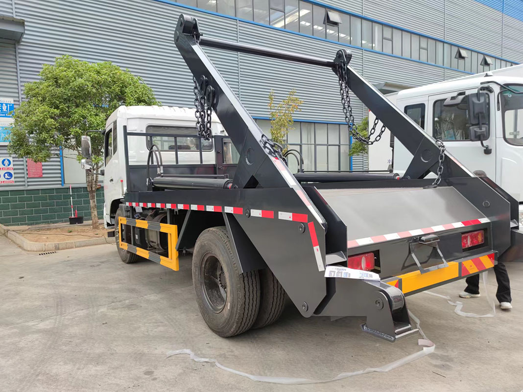 國六12立方東風天錦 擺臂垃圾車 國六12立方東風天錦 擺臂垃圾車