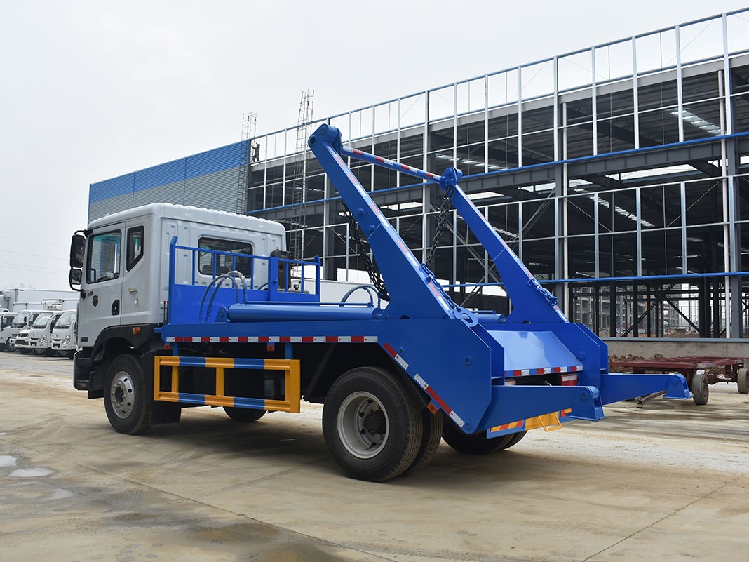 國六10立方東風D9 擺臂垃圾車 國六10立方東風D9 擺臂垃圾車